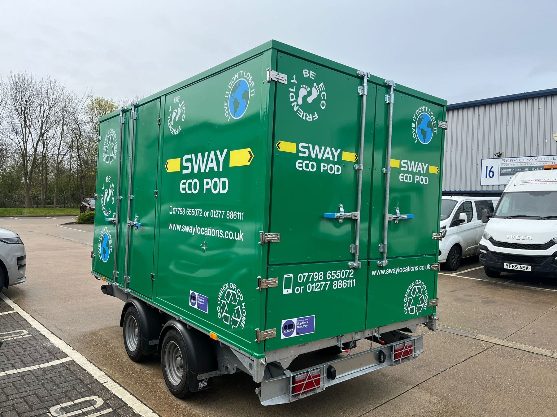 Sway Eco Pod Trailer